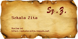 Szkala Zita névjegykártya